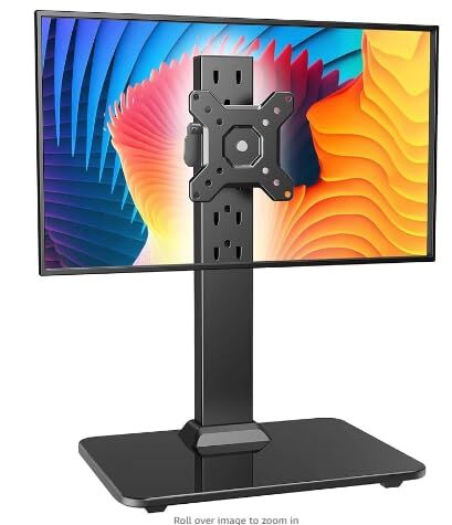 Foldable Monitor Desk Stand - Adjustable Tabletop Stand for Monitors 10-24