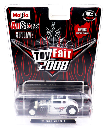 Maisto AllStars Outlaws Toy Fair 2008 Maßstab 1:64 1929 Ford Model A limitiert  - Bild 3 von 11