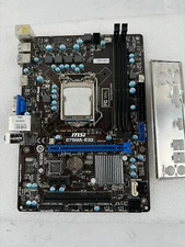 MSI B75MA-E33 Intel B75 DDR3 LGA 1155 M-ATX Motherboard; Tested