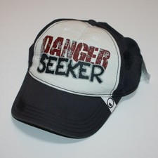 Gymboree White Water Explorer Boy's Danger Seeker Baseball Hat size 5 6 7