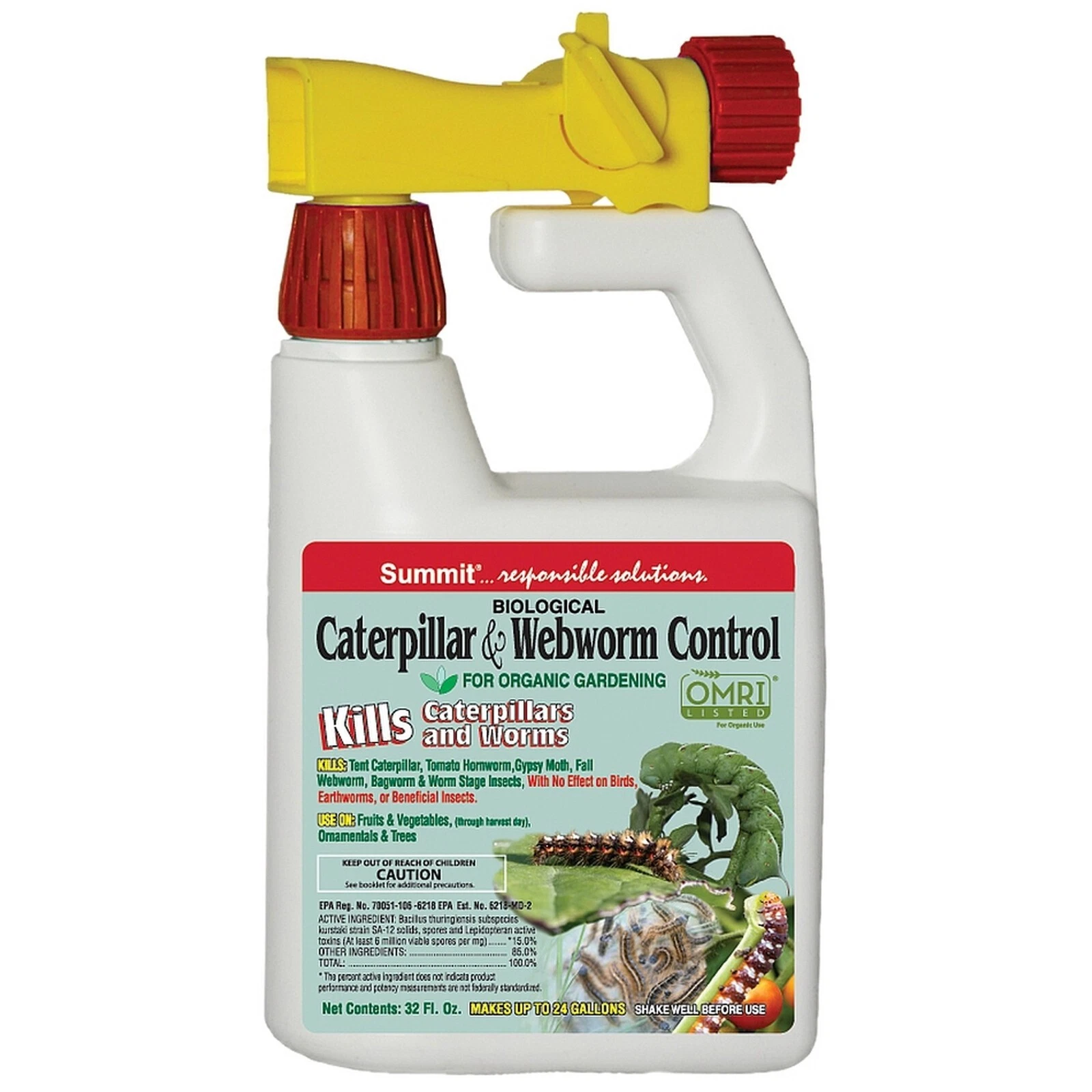Summit Caterpillar & Webworm Control
