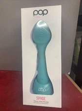 Pop Sonic Spade Face & Neck Sonic Beauty Cleansing Device Infuse Massage  Teal