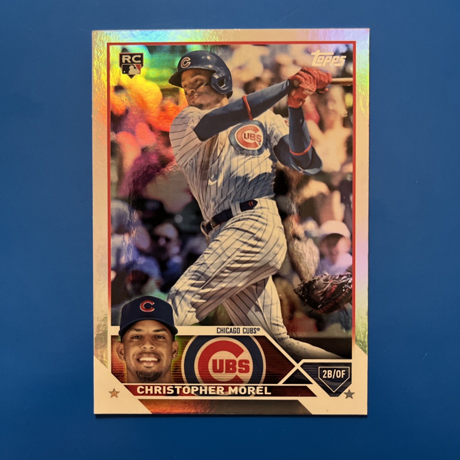 2023 Topps Series 1 Rainbow Foil Parallel #308 Christopher Morel RC