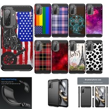 For Samsung Galaxy A17 Flex TPU Fiber SET12 Slim Shock Combat Case