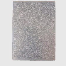 Dragonfly Background Plastic Embossing Folders for Card Making Scrapbooking and