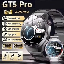 Huawei GT5 PRO Waterproof Smart Watch NFC GPS Tracker AMOLED Bluetooth Men Women