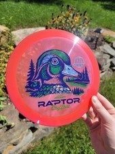Discraft Adam Hammes Outdoorsman Series Cryztal Raptor Triple Foil Wood Duck