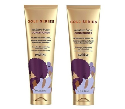 Pantene Gold Series Moisture Boost Conditioner 8.4 fl oz   Pack of 2