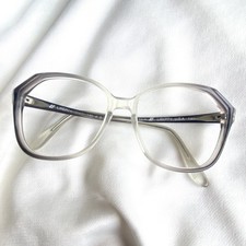 Vintage USA Gray Frames Glasses Eyeglasses Eyewear Liberty 55 16 140 NOS