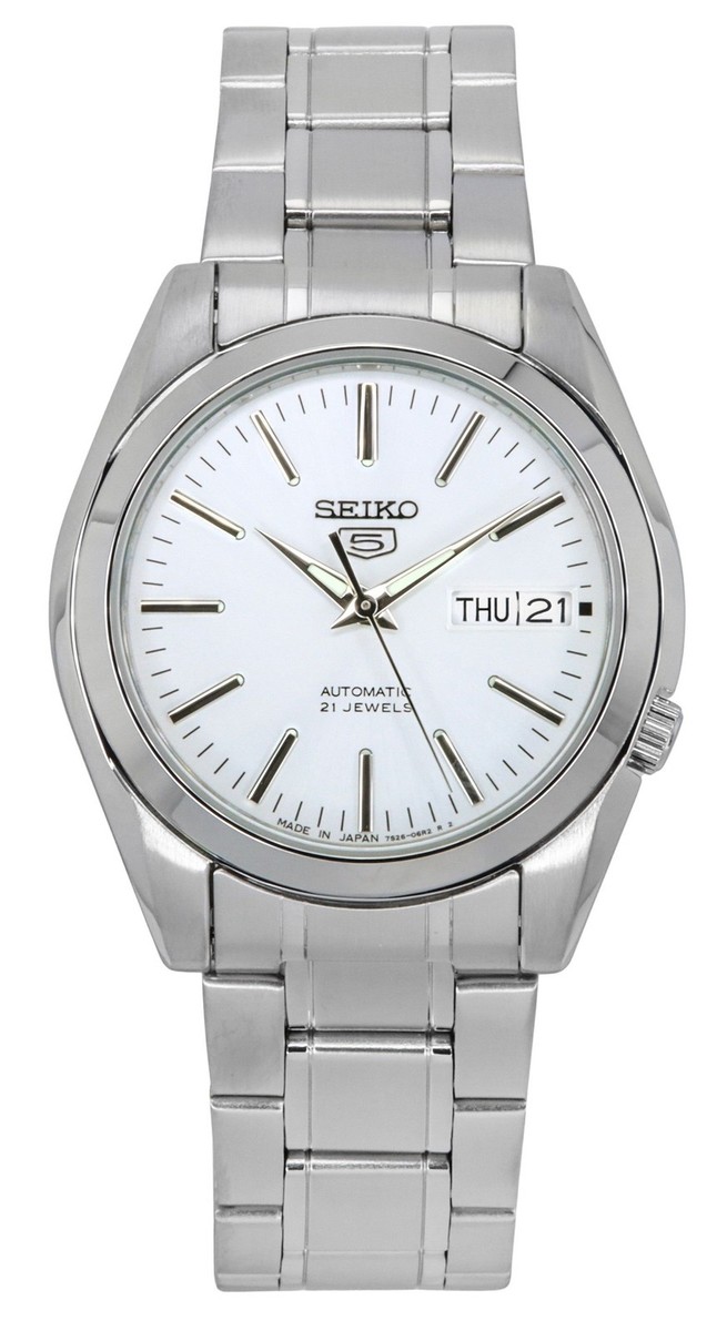 セイコー5 SEIKO5 ホワイト Seiko 5 Sports White Men's Watch - SNKL41J1 for sale online | eBay