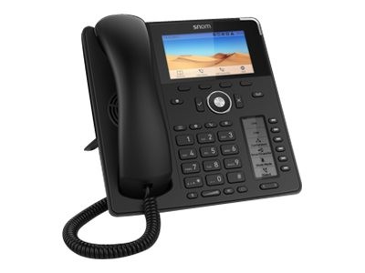 Snom D785 IP Phone Black In-band Wired Horn Out-of Band Info SIP 4349