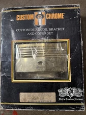 Harley Softail 1984+ Dual Coil Cover Rick Doss CCI Pro One 09-415 Custom Chrome