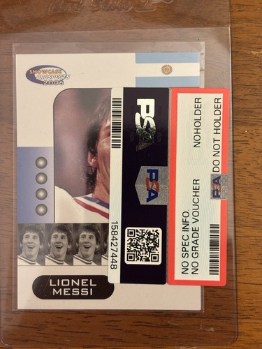 LIONEL MESSI - 2006 Showcase Prospects - Argentina - PSA no longer grading