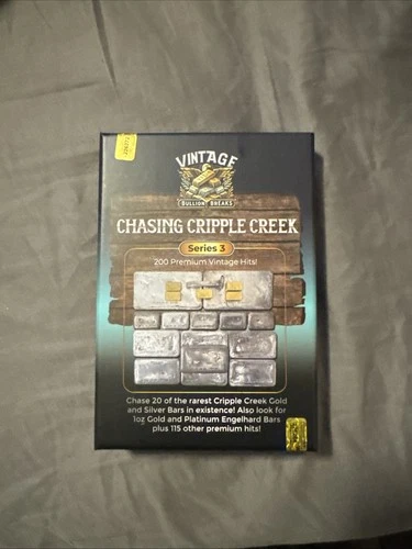 Vintage Bullion Breaks Cripple Creek Open Chase Box