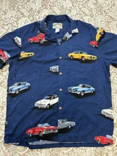 Pontiac GTO Large Shirt Paradise Found General Motors Made In Honolulu Hawaii