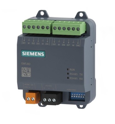 SIEMENS DESIGO ESSENTIALS EM1.8D - MB RTU EXT MODULE 8 DI - S55370-C203 (NS)