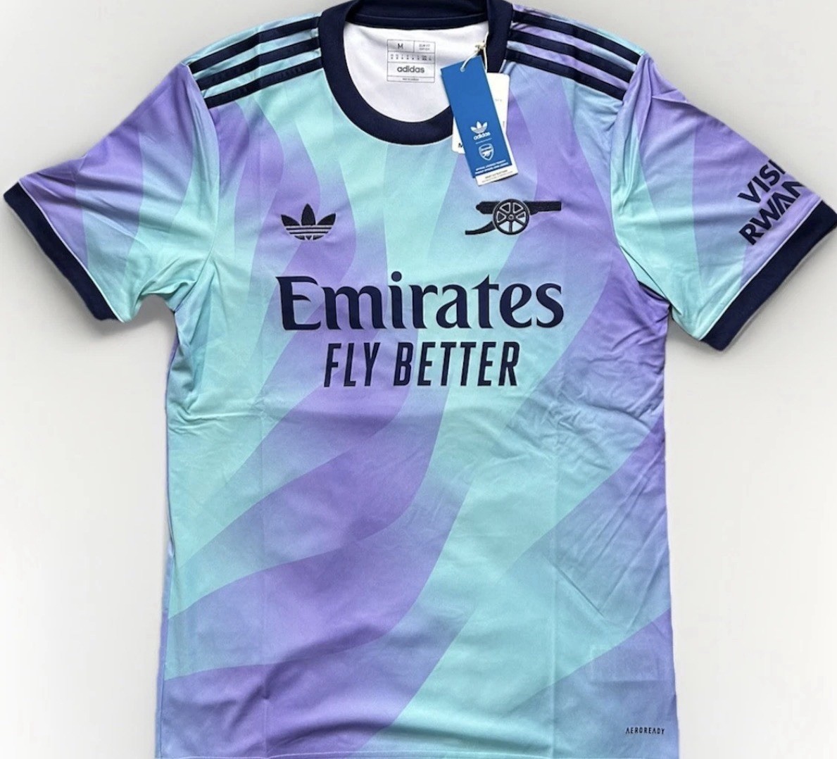 ジャザサイズ タンクトップ　AugustCollection✨新作✨パープル Arsenal & adidas Launch Vibrant Pre-Match Jersey Alongside