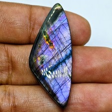35 Cts Natural Labradorite Cabochon Gemstone For Jewelry 42.6x17x6.5 MM