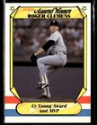 1987 Fleer Award Winners #9 Roger Clemens Baseball Card 0501B