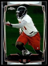 2014 Topps Chrome Yawin Smallwood Rookie Atlanta Falcons #128