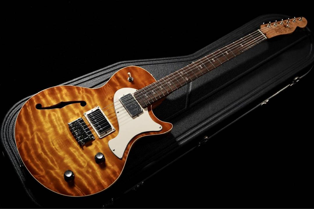 Electric Guitar PJD Carey Quilted Maple Top Mahogany Body