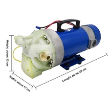 Car Wash Pump 5-Cylinder Self-Priming Pressure Pump 12V/24V/48V/60V