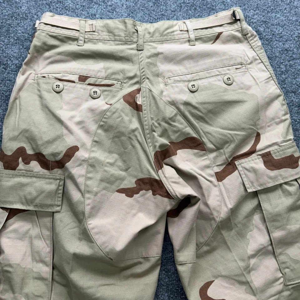 Pantalones de Combate Camuflaje Desierto Ejército de Estados Unidos Pequeños Regulares NYLON RIPSTOP Foto 4 de 4