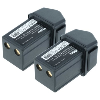 2x Akku für Elca TECHNO-M GENIO-P GENIO-M Fernbedienung 700mAh