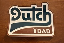 Dutch Bros 2019 Dutch Dad Father’s Day Sticker