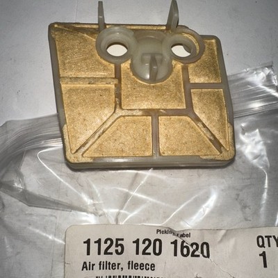 Unbranded For STIHL Old Style Fleece Air Filter Top Half Only 1125-120-1620