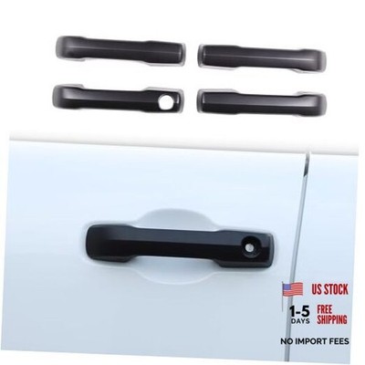 HAPPYHORSE Car Exterior Door Handle Cover Compatible Matt Black normal style