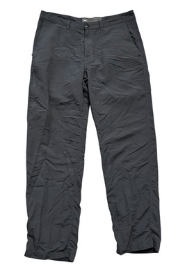 #ad REI Pants Mens Size 34x30 Gray Co op Adventures Pants Nylon Cargo Hiking Camping $24.88