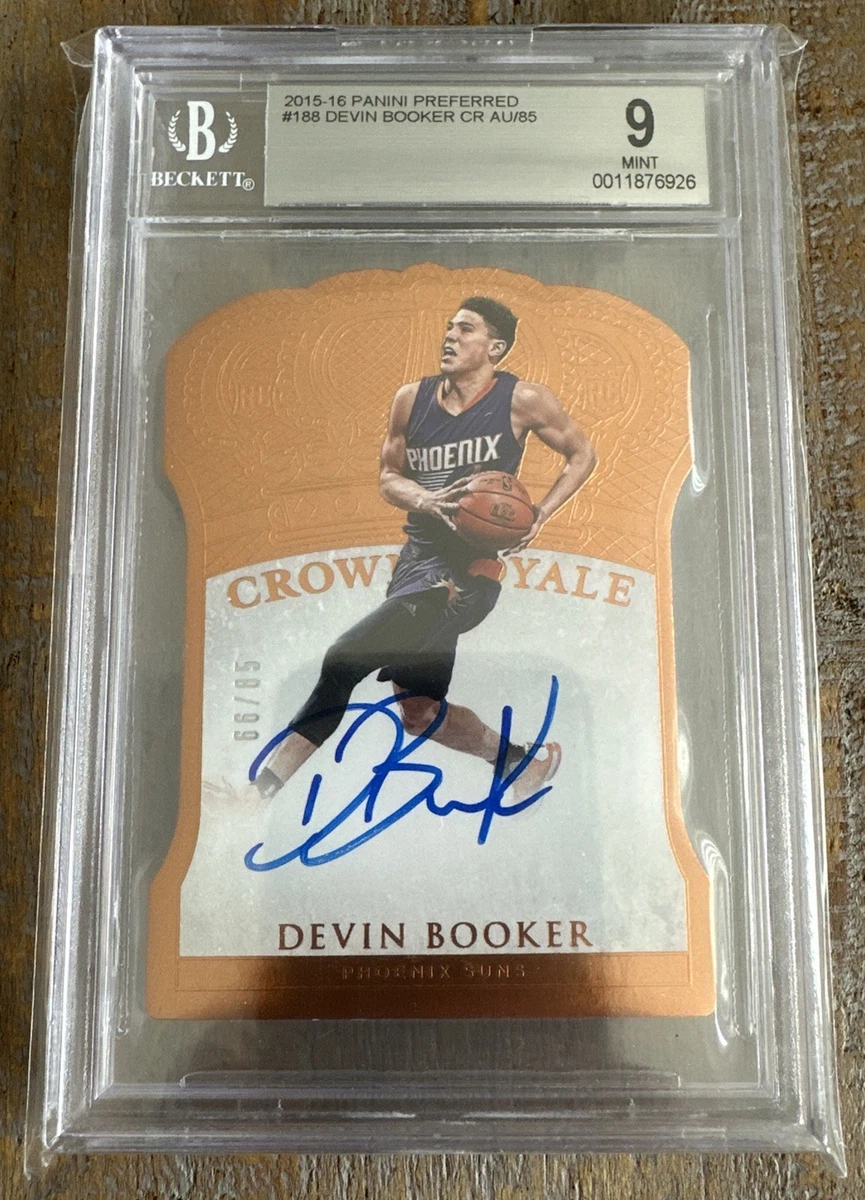 Devin Booker Basketball Original Autographed Sports Trading Cards
