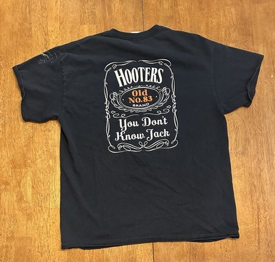 Hooters Manchester Connecticut T Shirt Large You Don t Know Jack Daniel s