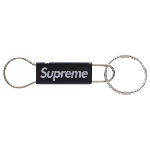 Porte clés Supreme 22SS Clip Noir Porte clés 9,6 cm