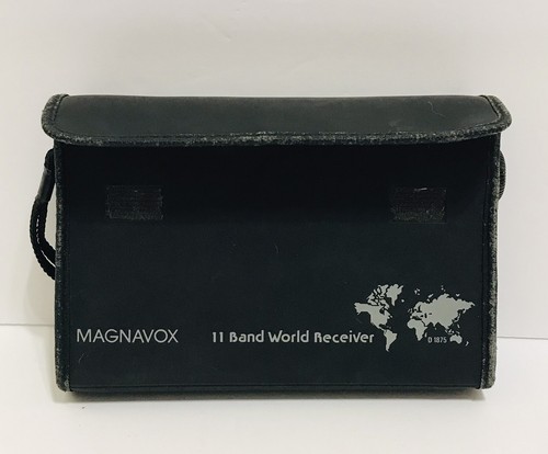 Radio receptor mundial de 11 bandas Magnavox D1875 con estuche de almacenamiento/transporte - Imagen 10 de 12