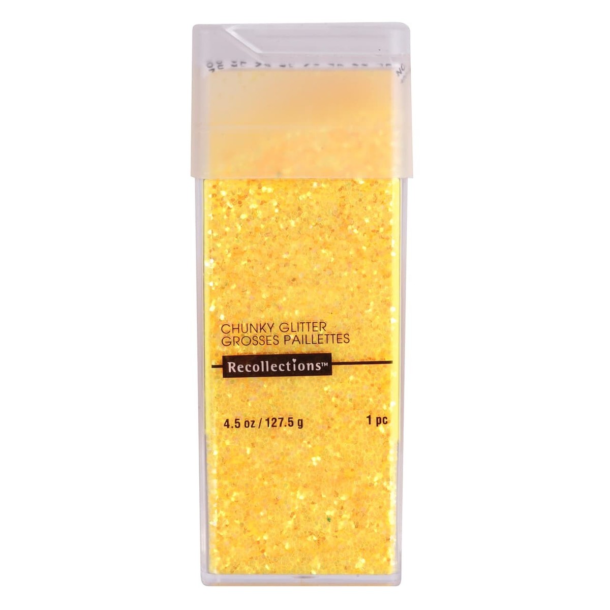RECOLLECTIONS Signature CHUNKY GLITTER - Lemon - 4.5 oz | eBay
