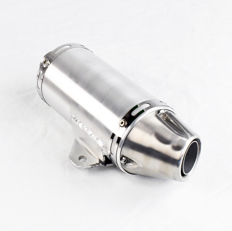 Stainless Pro Circuit Replica Muffler Exhaust – Fits Honda CRF110 2013-2018
