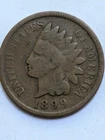 1899  INDIAN HEAD CENT PENNY VG Very Good