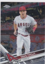2017 Topps Chrome #200 Mike Trout Angels Free Shipping!