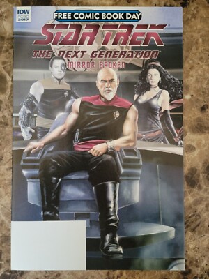 Star Trek The Next Generation Mirror Broken FCBD 2017 IDW NM