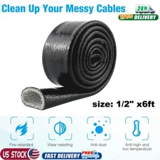 Insulation Heat Shielded Fire Sleeve Silicone Coated Fiberglass Heat Protection