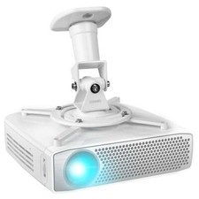 Duronic Projector Mount PB07XB Ceiling Bracket Fixing 10kg Tilt Swivel Rotate UK