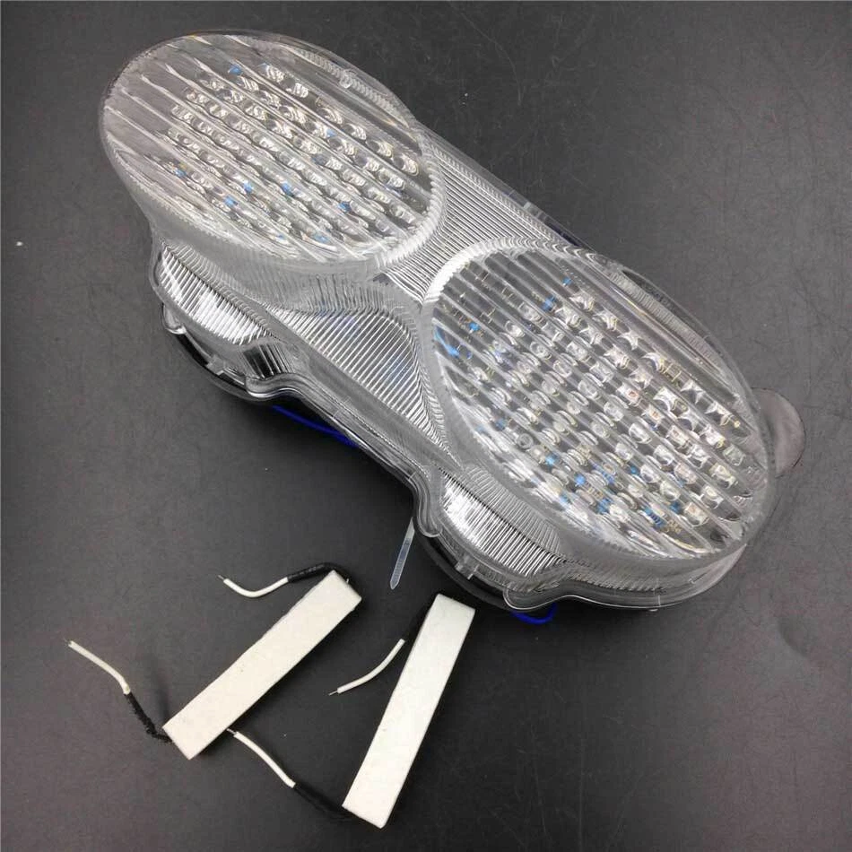 Clear LED Tail Brake Light Turn Signal For 2000-2003 2001 02 Kawasaki ZR-7 ZR-7S — 第 4/4 张图片