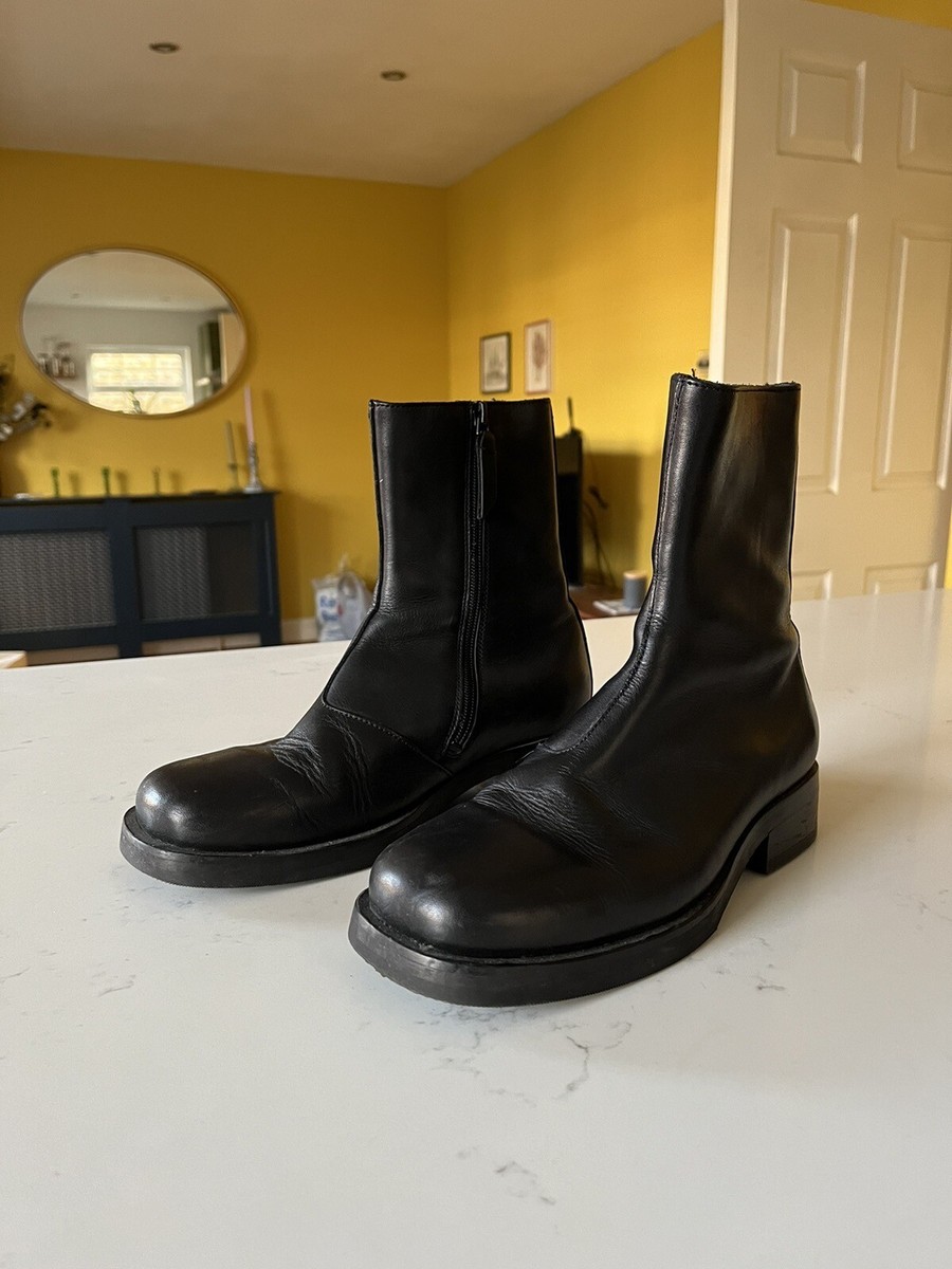 our legacy camion boots 40 カミオンブーツ Our Legacy - Camion Boot Olive Leather