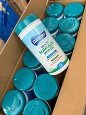Cleansol Multi Surface Wipes Fresh Scent BOX 12 wipe can x 75 Wipes