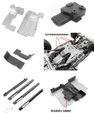 inner decoration plate+mudguard+tie rod cover for Capo jkmax rc parts
