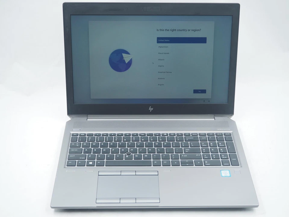 HP ZBOOK 15 G5 15.5" Intel Core i7-8850H 2.60GHz 32GB RAM 512GB NVMe - Image 2 of 4