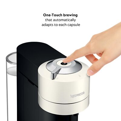 モモ Nespresso100個 Nespresso C30WH Espresso Machine Essenza Mini Pure White