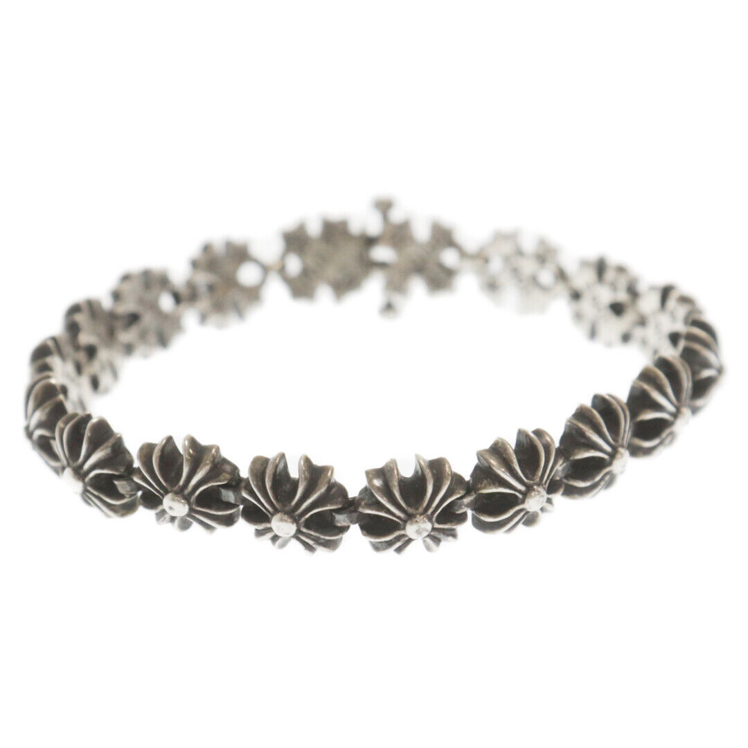 CHROME HEARTS Tiny PLUS18LINK Plus Bracelet Silver Used CHROME HEARTS Tiny PLUS18LINK Plus Bracelet Silver Used